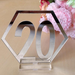 Table Number Signs