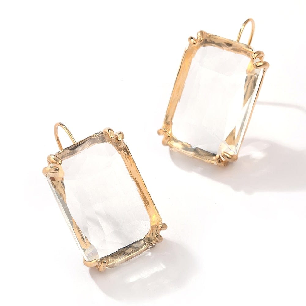 Transparent Pendant Earrings