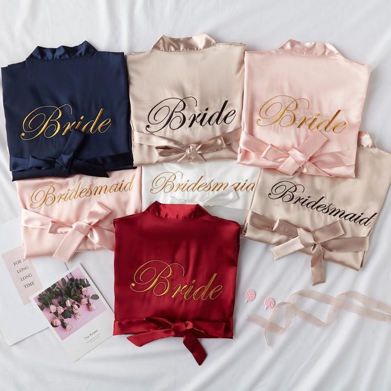 Bride & Bridesmaid Robes