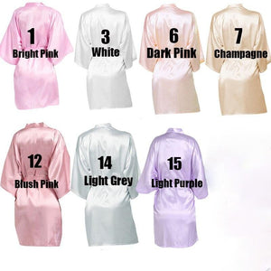 Wedding Satin Gown Personalized