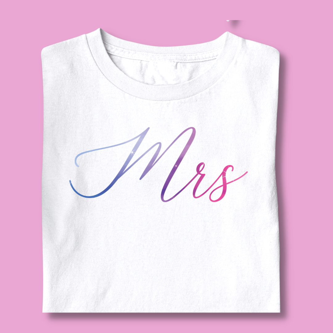 Mrs Tee - Bridal Shirt, Engaged Gift, Future Mrs T Shirt