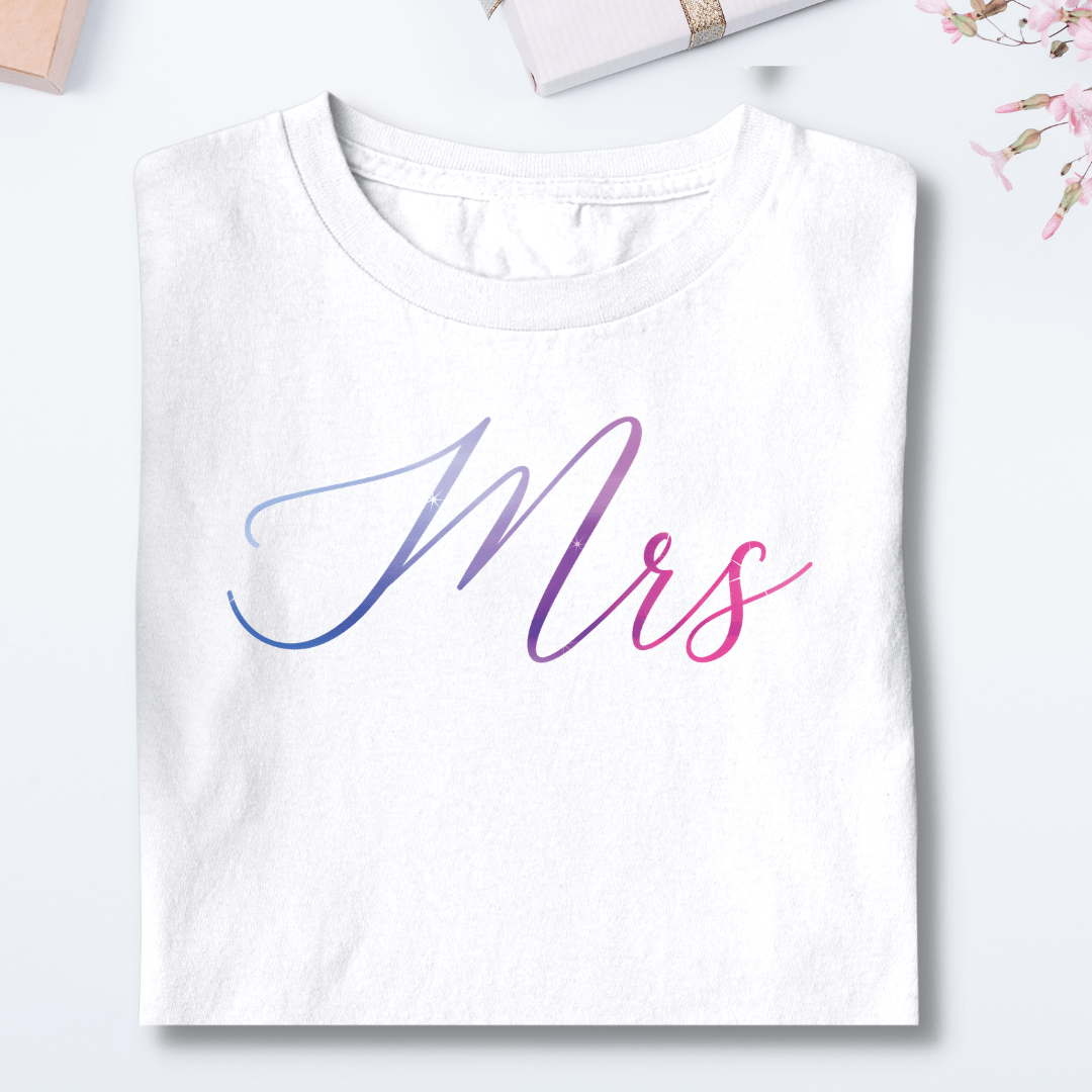 Mrs Tee - Bridal Shirt, Engaged Gift, Future Mrs T Shirt