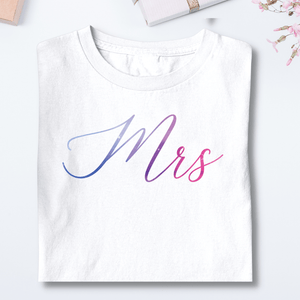 Mrs Tee - Bridal Shirt, Engaged Gift, Future Mrs T Shirt