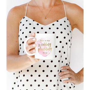 This Is My Wedding Planning Mug, Cute Bride To Be Coffee Mug