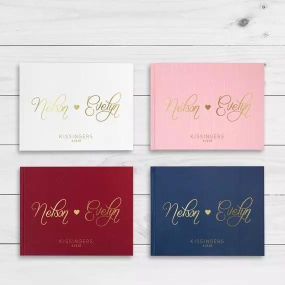 Personalized Wedding Journal/Guest Book