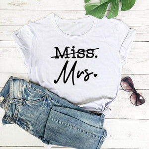 miss to mrs New Arrival Women's T shirt