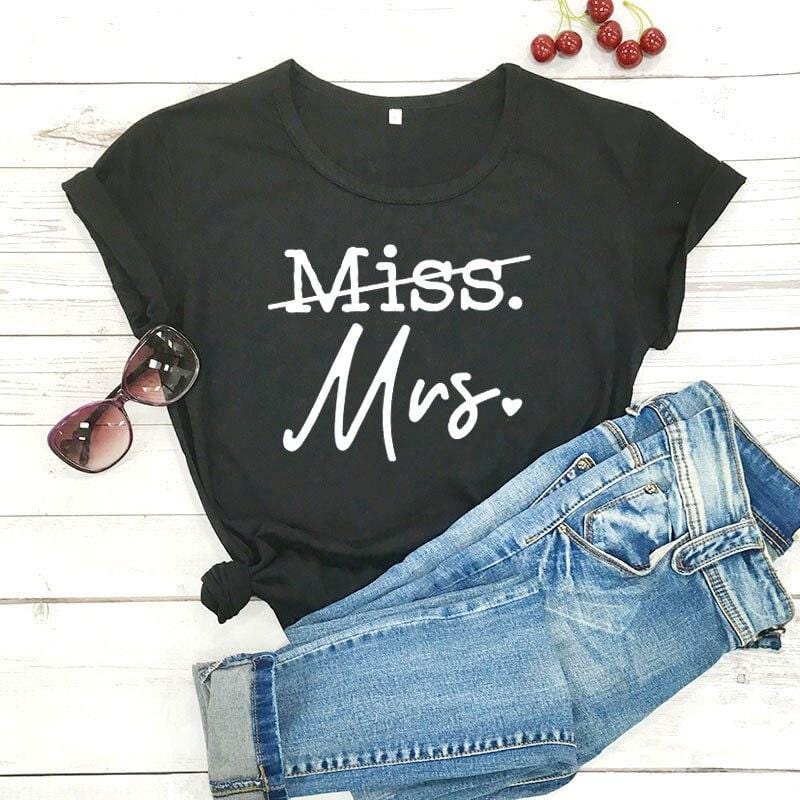 miss to mrs New Arrival Women's T shirt