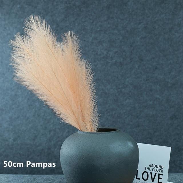 Elegant Grass Decor Plumes