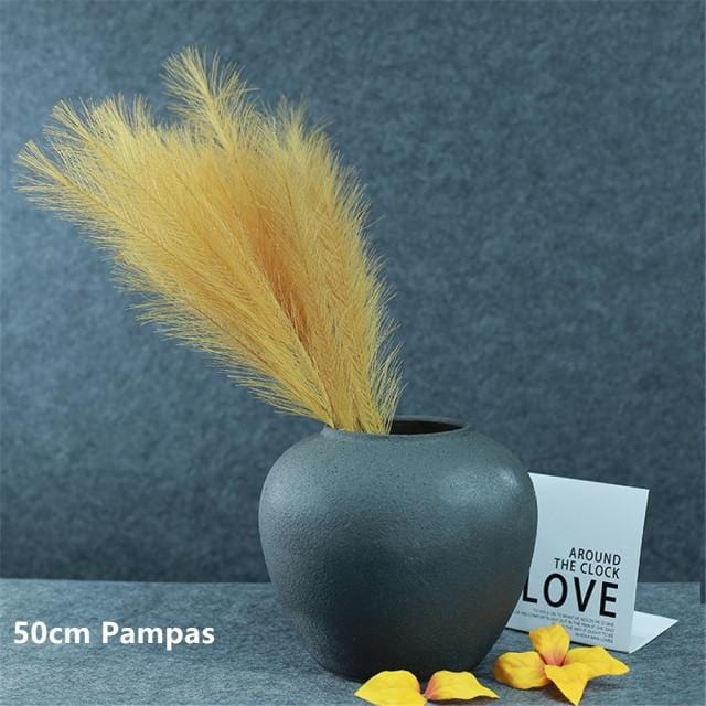 Elegant Grass Decor Plumes