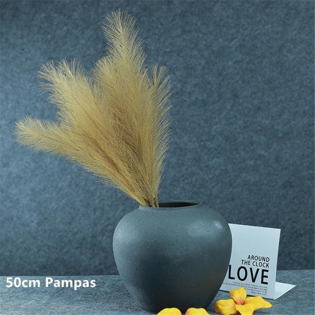 Elegant Grass Decor Plumes