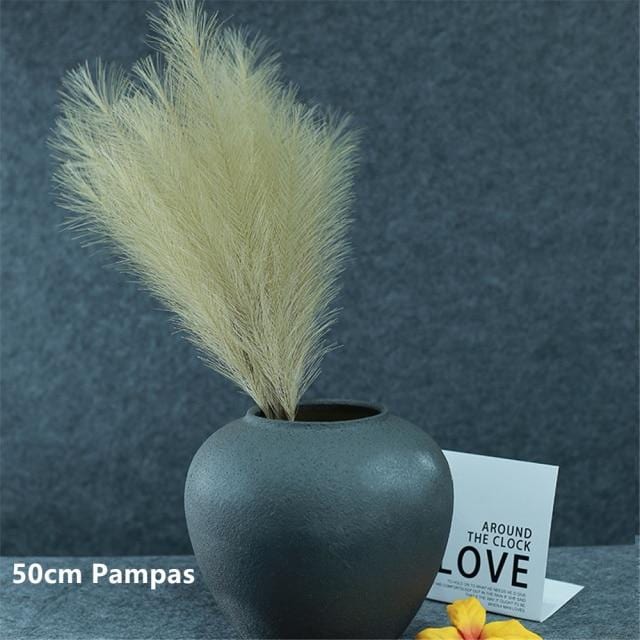 Elegant Grass Decor Plumes