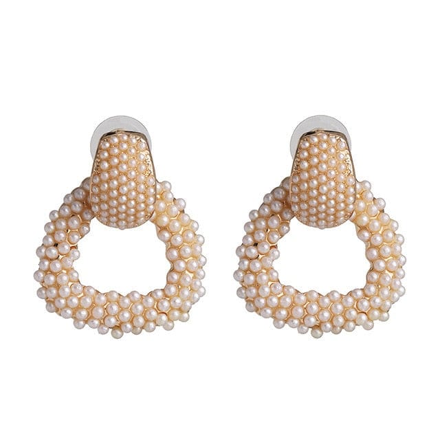 Muti Color Crystal Drop Earrings