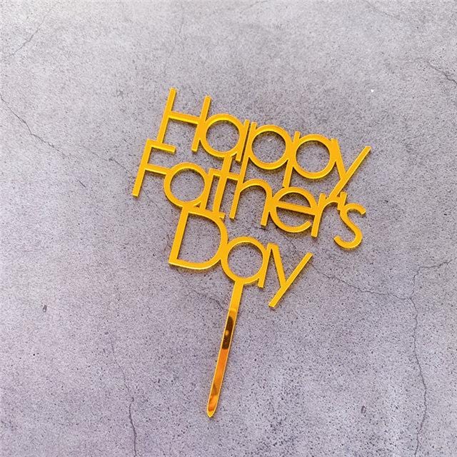 Dad Letters Cake Topper