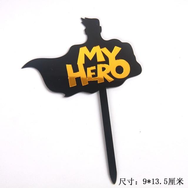 Dad Letters Cake Topper