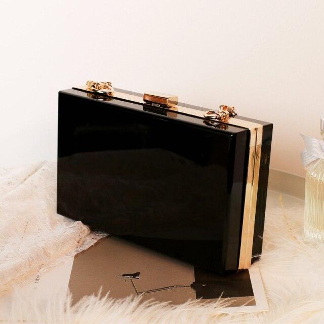 Personalized Custom Acrylic Clutch Bag