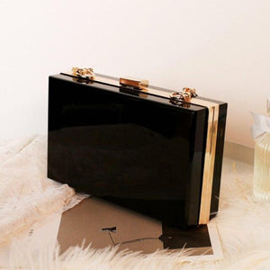 Personalized Custom Acrylic Clutch Bag