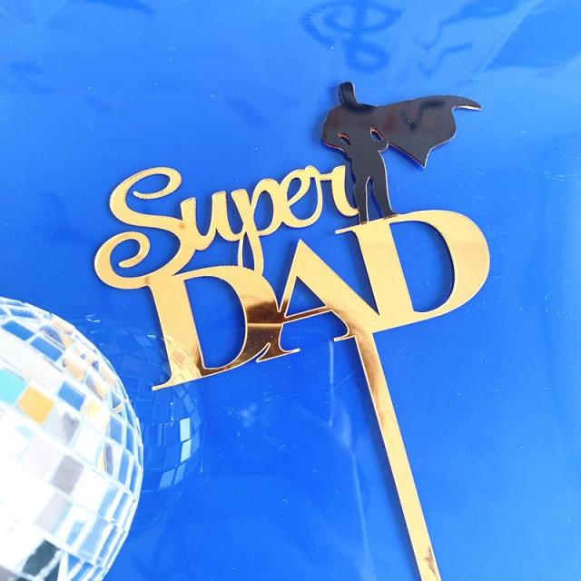 Dad Letters Cake Topper