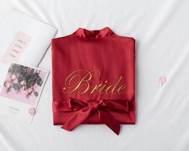 Bride & Bridesmaid Robes