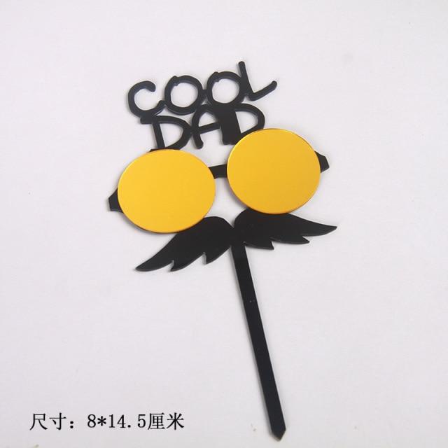 Dad Letters Cake Topper
