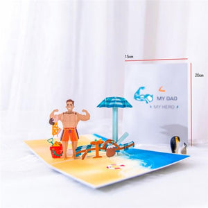 Happy Fathers Day 3D Pop Up card
