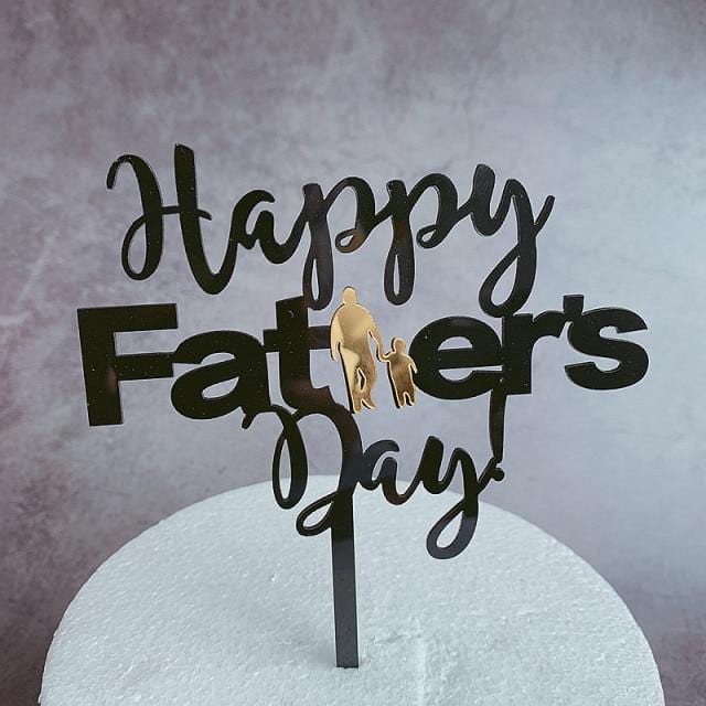 Dad Letters Cake Topper