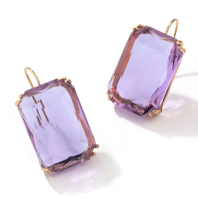 Transparent Pendant Earrings