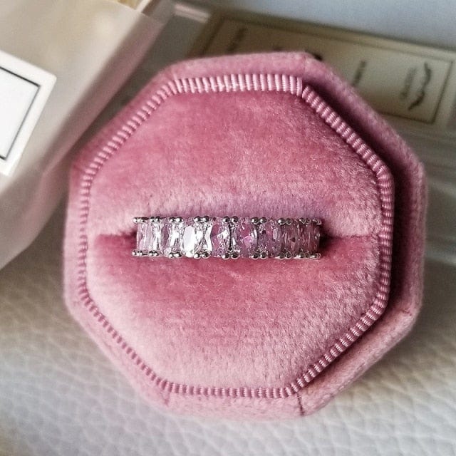 Luxury Sterling Silver Eternity Ring