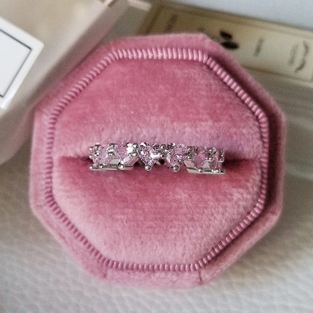Luxury Sterling Silver Eternity Ring