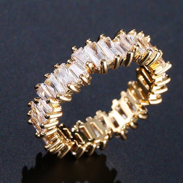 Luxury Sterling Silver Eternity Ring