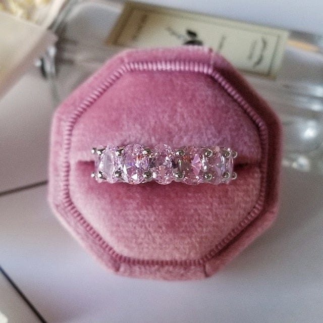 Luxury Sterling Silver Eternity Ring