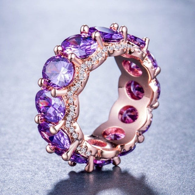 Luxury Sterling Silver Eternity Ring
