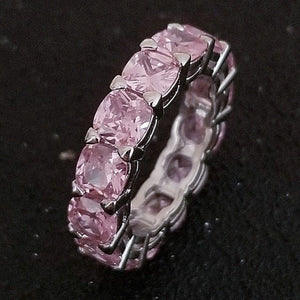 Luxury Sterling Silver Eternity Ring
