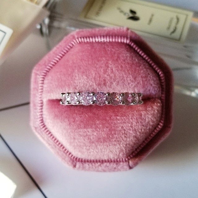 Luxury Sterling Silver Eternity Ring