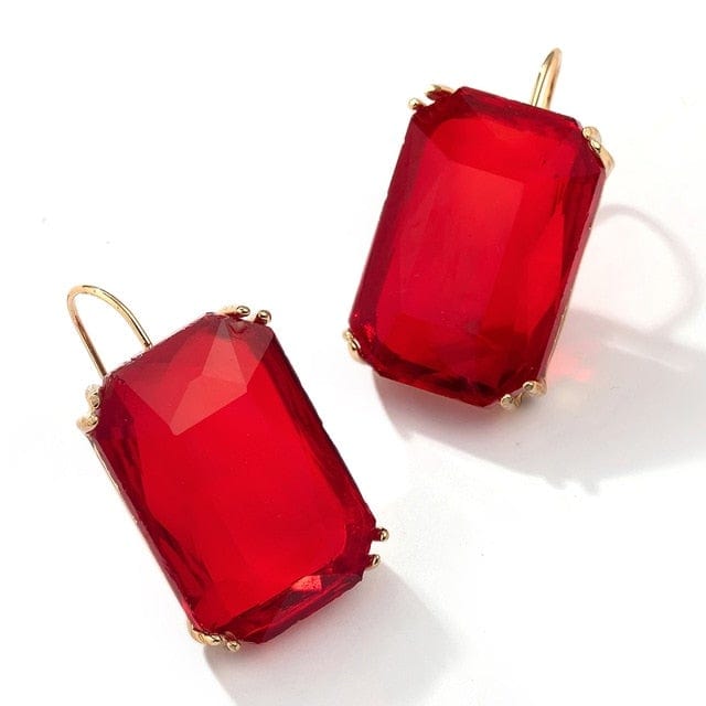 Transparent Pendant Earrings