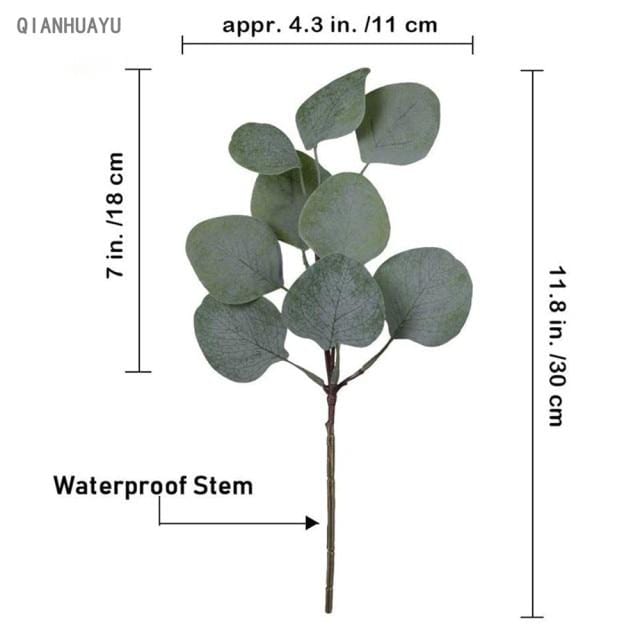 Silk Eucalyptus Leafs