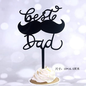 Dad Letters Cake Topper