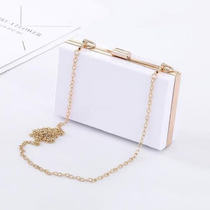 Custom Acrylic Bridal Clutch