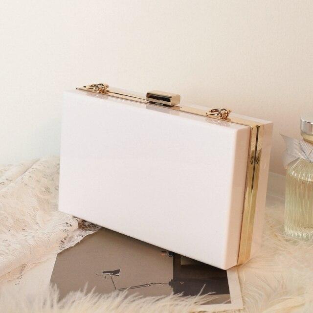 Personalized Custom Acrylic Clutch Bag