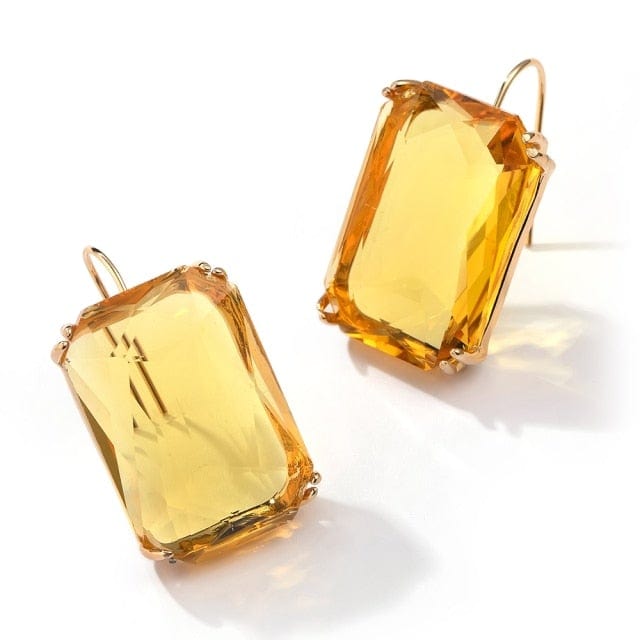 Transparent Pendant Earrings