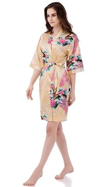 Floral Wedding Robes