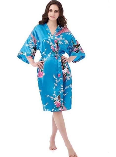 Floral Wedding Robes