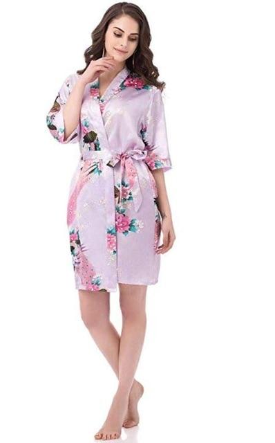 Floral Wedding Robes