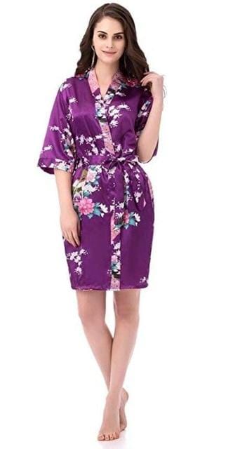 Floral Wedding Robes