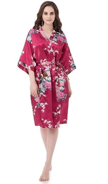 Floral Wedding Robes