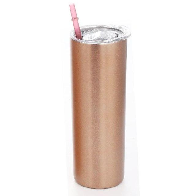 Personalized Tumbler With Straw
