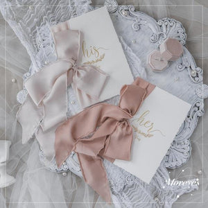 2pcs Romantic Wedding Vows Card