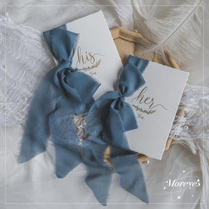 2pcs Romantic Wedding Vows Card