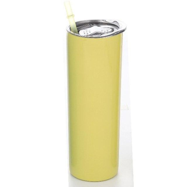 Personalized Tumbler With Straw